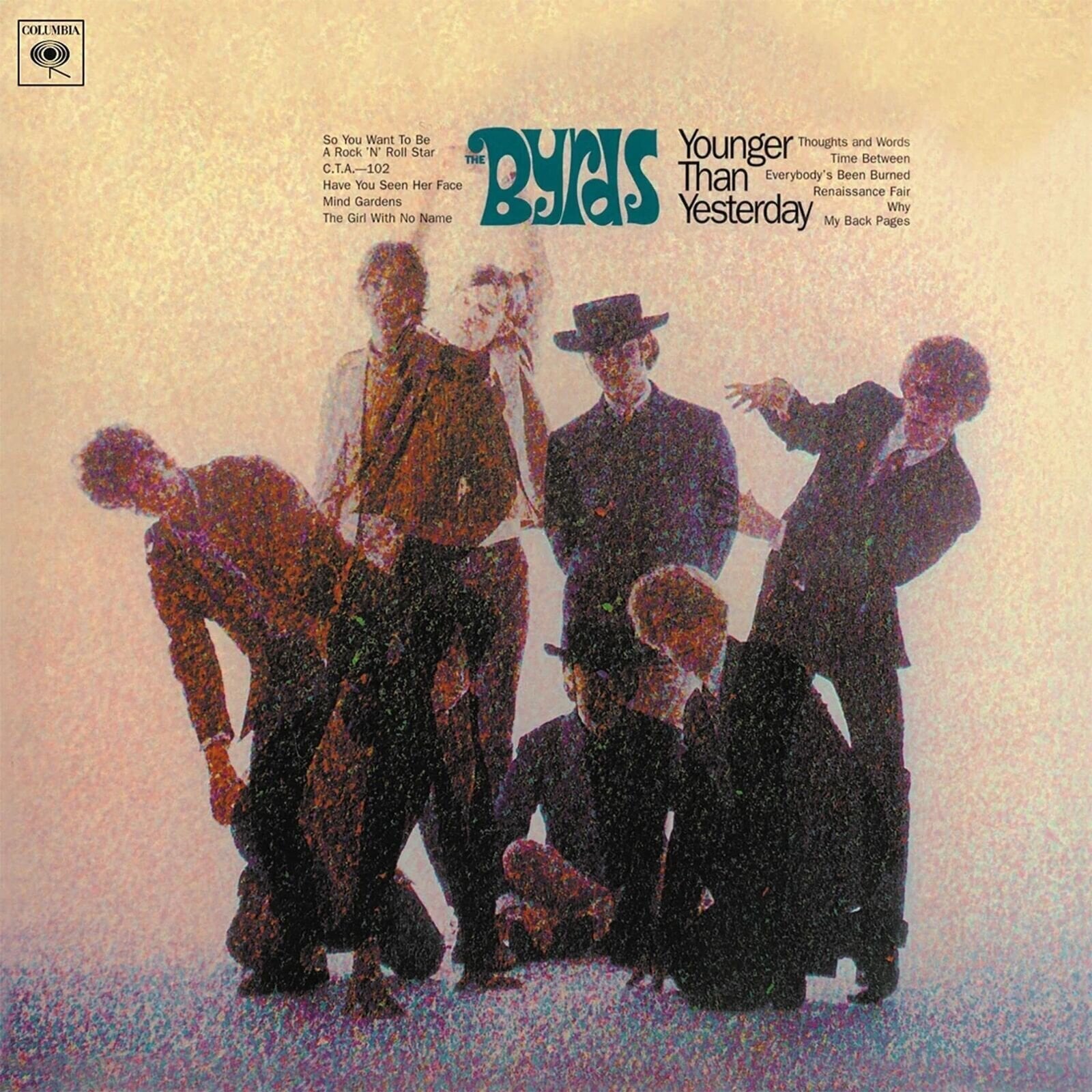 LP plošča The Byrds - Younger Than Yesterday (Reissue) (Limited Edition) (Turquoise Coloured) (180 g) (LP)