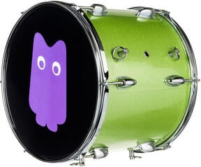 Pochodový bubon NRG Stadium Pulse Bubon na fandenie 14" Green Strike