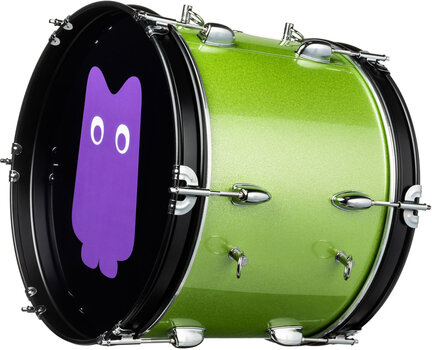 Tambour de marche NRG True Ultra Tambour d'encouragement 16" Green Strike - 1
