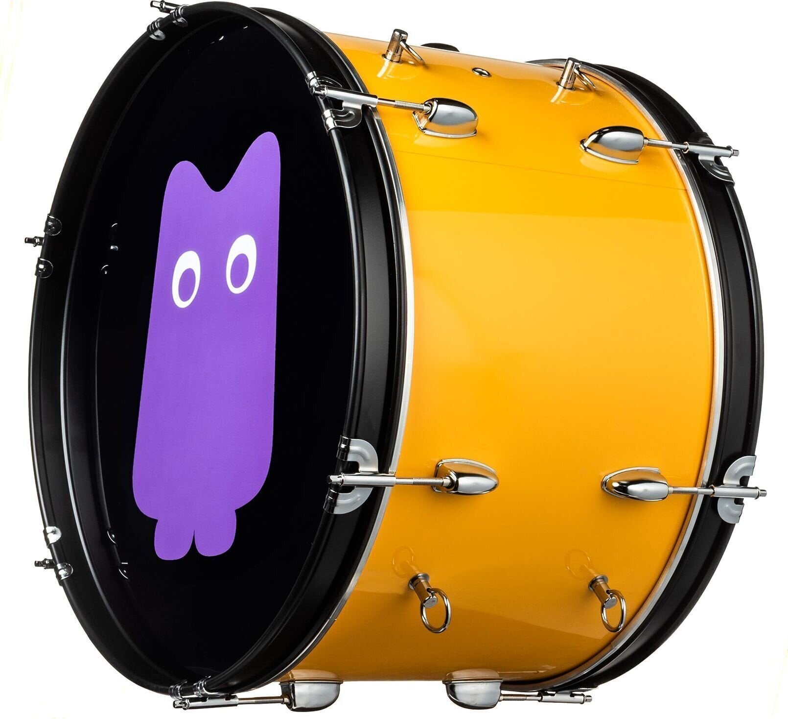 Marching bubanj NRG Grand Roar Navijački bubanj 20" Yellow Flash