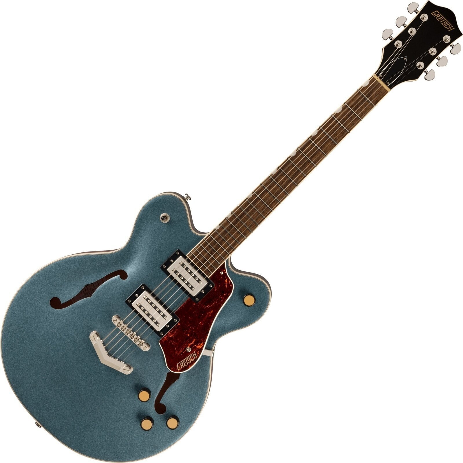Halvakustisk guitar Gretsch G2622 Streamliner CB DC LRL Gunmetal Halvakustisk guitar