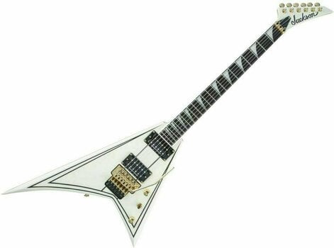 Electric guitar Jackson Pro Series Rhoads RR3 Ivory with Black Pinstripes - 1