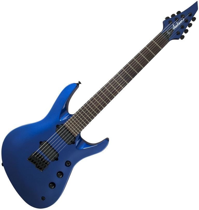 Guitares signature Jackson Pro Series Chris Broderick Soloist HT7 RW Metallic Blue
