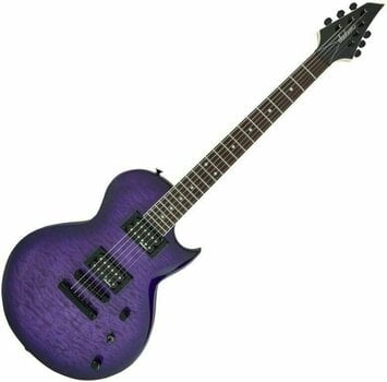 Guitarra elétrica Jackson JS Series Monarkh SC JS22Q AH Transparent Purple Burst - 1