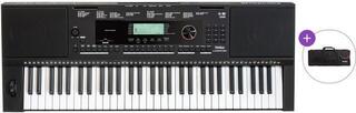 Keyboard met aanslaggevoeligheid Pianonova Lucerna 350 Basic SET Keyboard met aanslaggevoeligheid Black