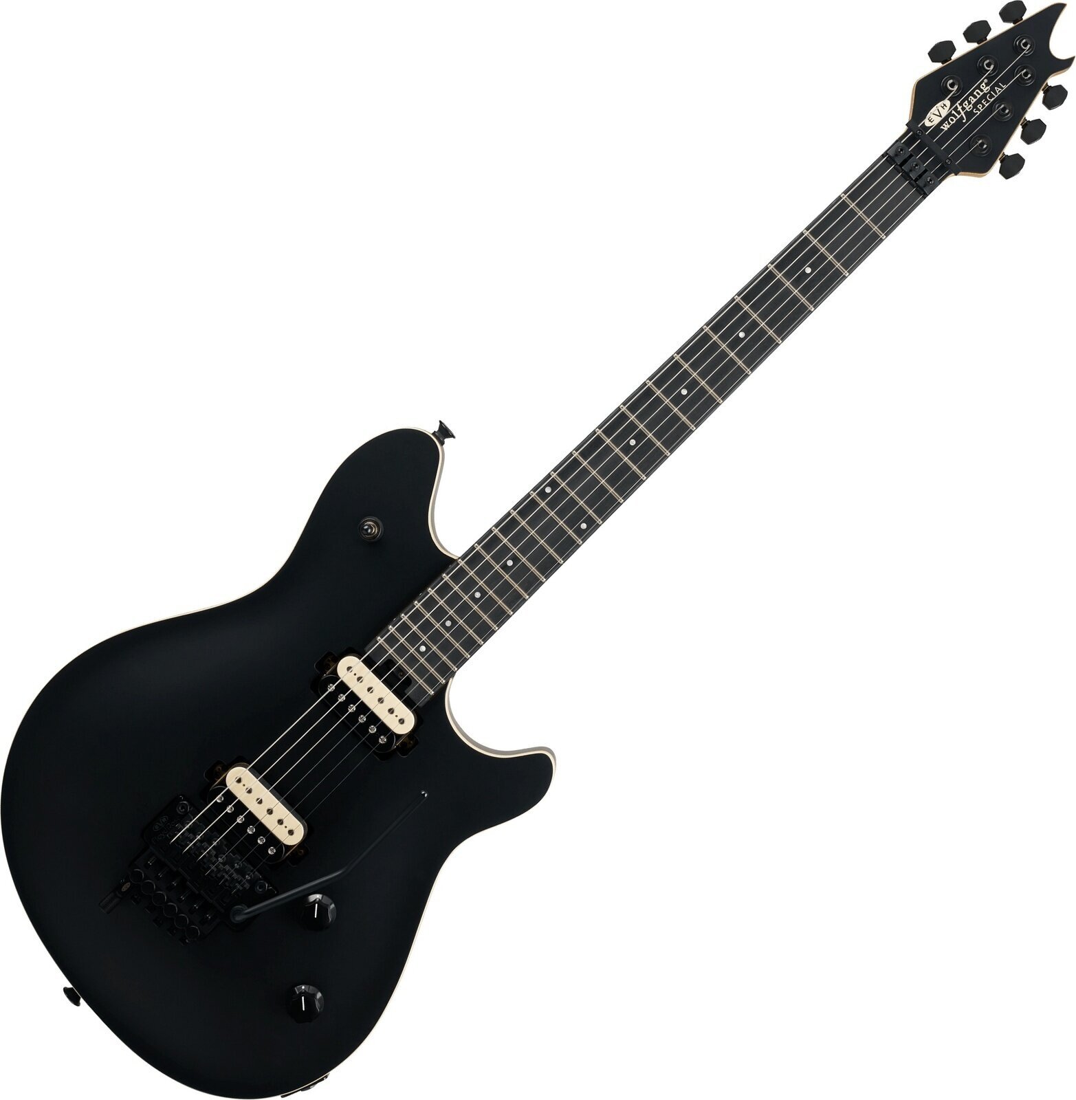 Elektriska gitarrer EVH Wolfgang Special EB Stealth Black Elektriska gitarrer