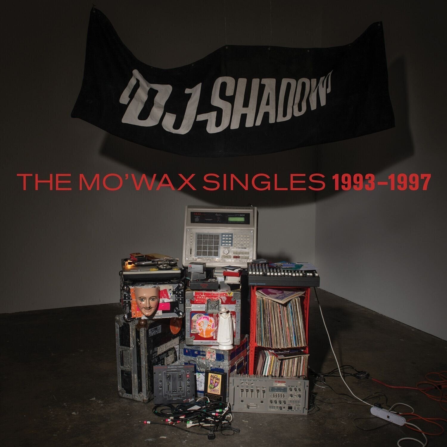 Vinylskiva DJ Shadow - The Mo' Wax Singles 1993-1997 (8 LP)