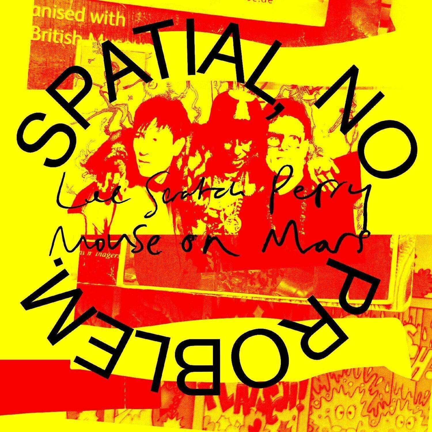 Vinylplade Lee Scratch Perry / Mouse On Mars - Spatial / No Problem. (Indie Exclusive) (Limited Edition) (Yellow Coloured) (LP)