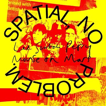 Vinylplade Lee Scratch Perry / Mouse On Mars - Spatial / No Problem. (Indie Exclusive) (Limited Edition) (Yellow Coloured) (LP) - 1