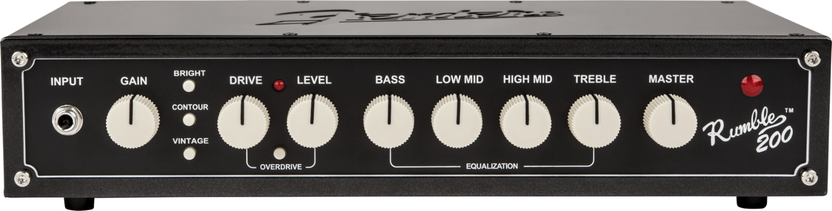 Amplificateur basse à transistors Fender Rumble 200 Head V3