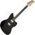 Electric guitar Fender Jim Root Jazzmaster Flat Black