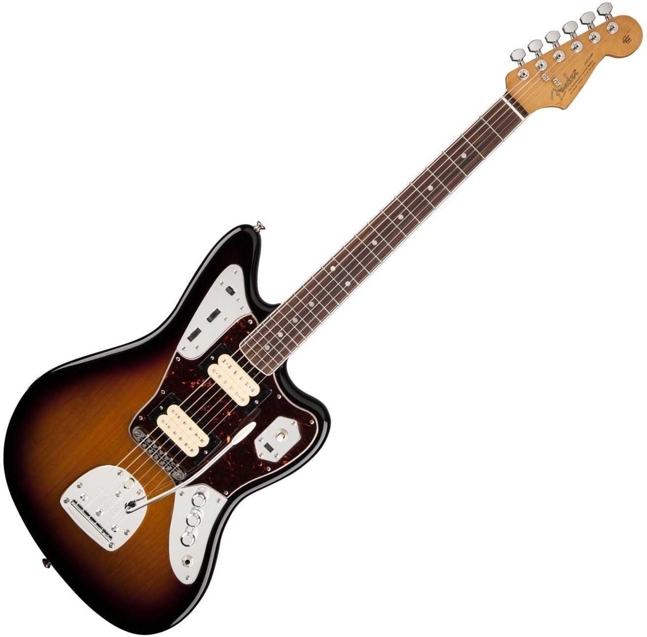 Electric guitar Fender Kurt Cobain Jaguar RW 3-Tone Sunburst