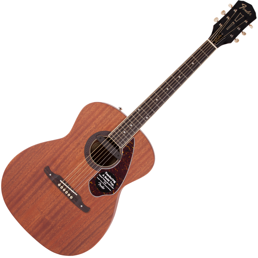 Signature Acoustic-electric Guitar Fender Tim Armstrong Deluxe Natural