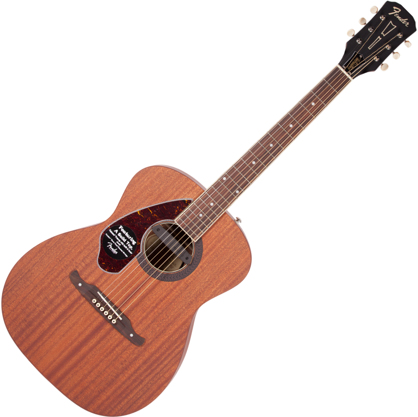 Lefthanded Acoustic-electric Guitar Fender Tim Armstrong Deluxe Left Handed