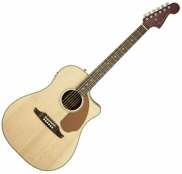 guitarra eletroacústica Fender Sonoran SCE Wildwood IV Purple Heart - 1