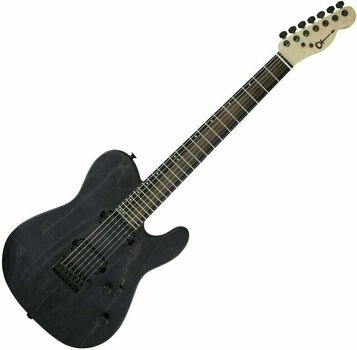 Guitarra elétrica de 7 cordas Charvel Pro-Mod San Dimas Style 2-7 HH HT Ash E Charcoal Gray - 1