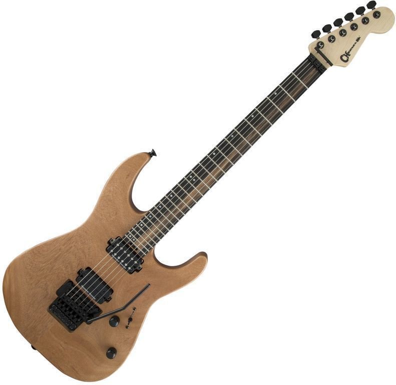 Guitare électrique Charvel Pro-Mod DK24 HH FR E Okoume Natural
