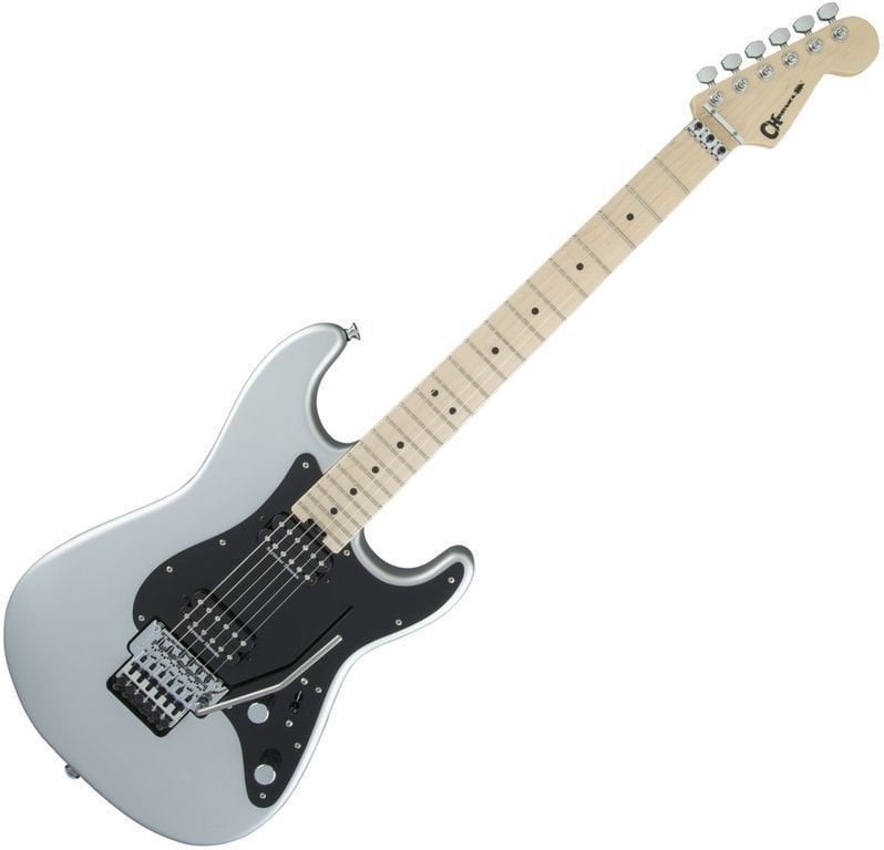 Guitare électrique Charvel Pro-Mod So-Cal Style 1 HH FR M Satin Silver