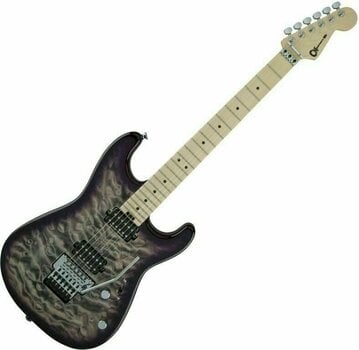 Guitare électrique Charvel Pro-Mod San Dimas Style 1 HH FR MN QM Purple Phaze - 1