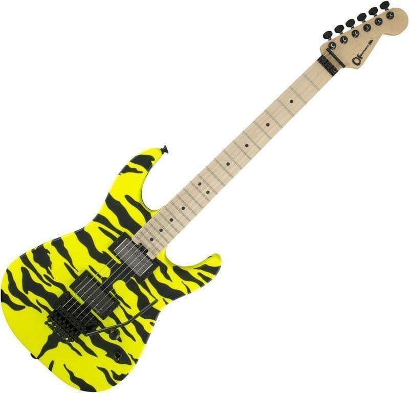 Guitare électrique Charvel Satchel Signature Pro-Mod DK MN Yellow Bengal