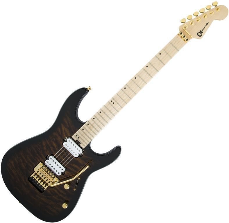 Guitare électrique Charvel Pro-Mod DK24 HH FR M QM Root Beer Burst