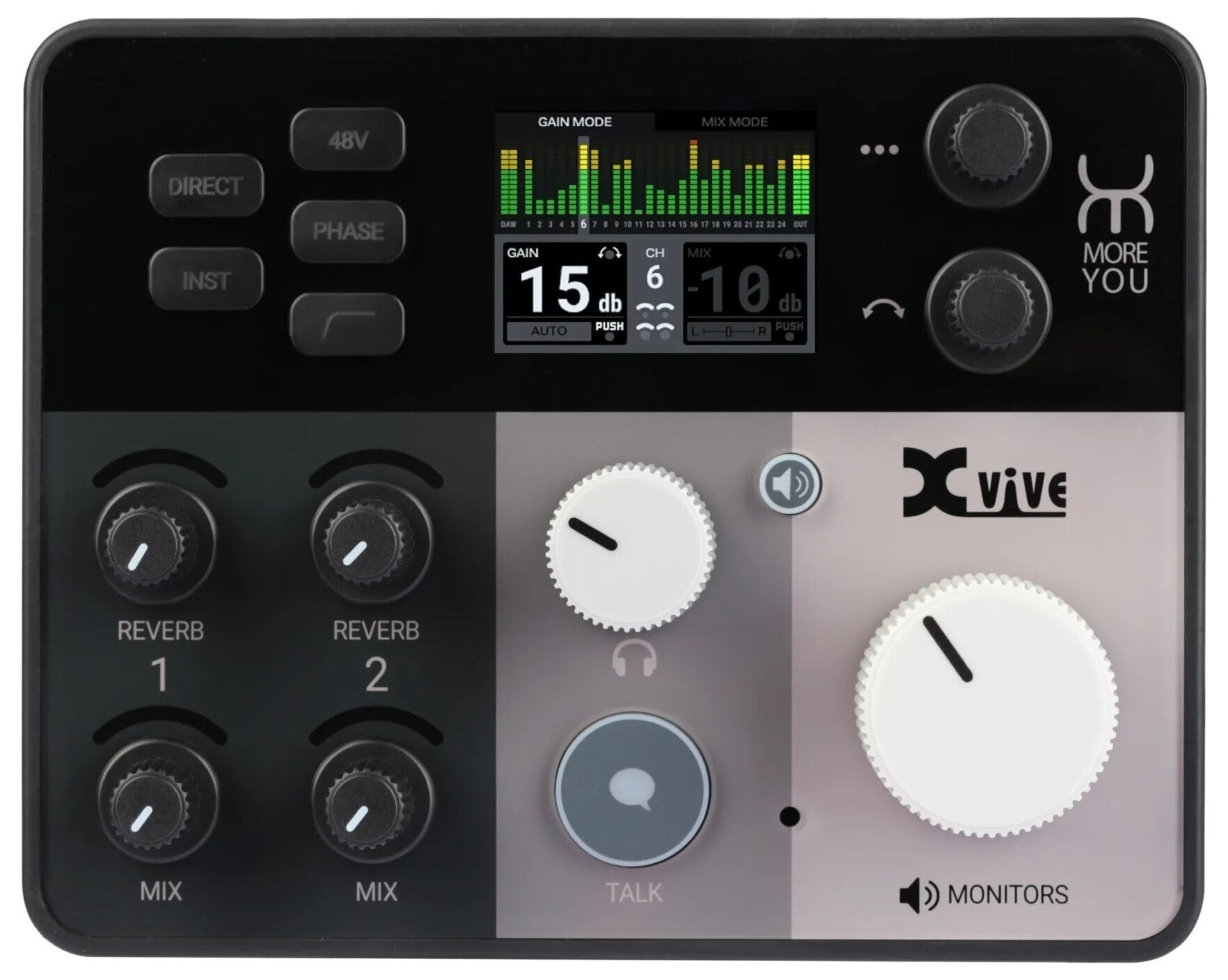 USB аудио интерфейс XVive MORE YOU HUB USB аудио интерфейс