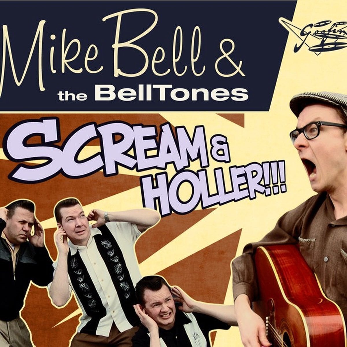 Vinyl Record Mike Bell & The BellTones - Scream & Holler (7" SP)