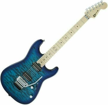 Elektrische gitaar Charvel Pro-Mod San Dimas Style 1 HH FR M QM Chlorine Burst - 1