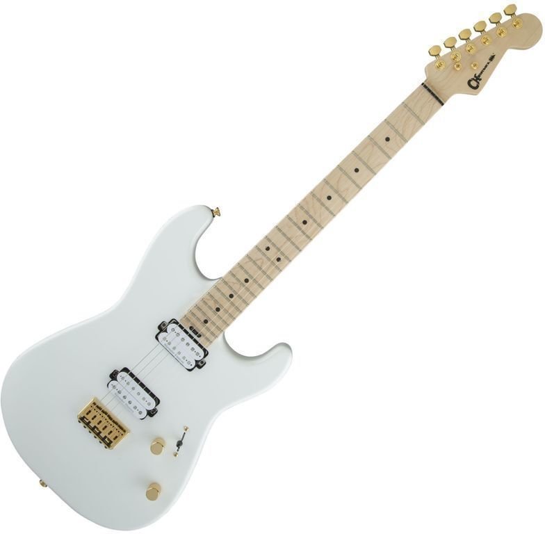 Guitarra eléctrica Charvel Pro-Mod San Dimas Style 1 HH HT MN Snow White