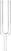Percussion for music therapy Shamann Transparent Crystal Singing Fork 25mm E
