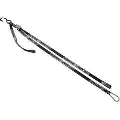 Moose Racing Carabiner Tie-Down 7' Black Moose Racing Carabiner Tie-Down 7' Black