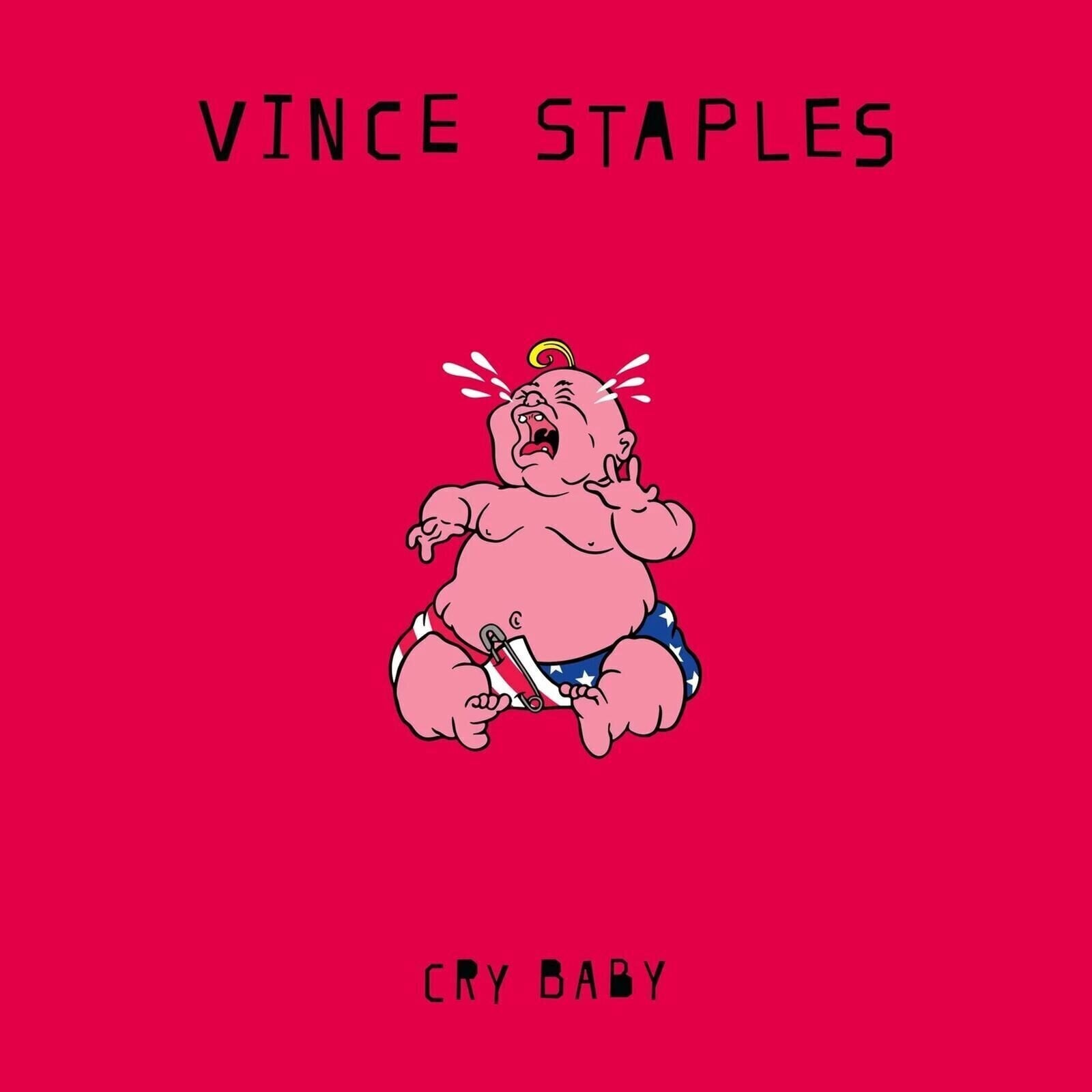 Disco in vinile Vince Staples - Cry Baby (Limited Edition) (Bubblegum Pink Coloured) (LP)