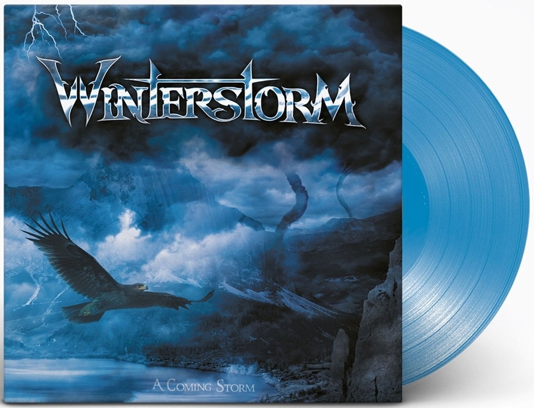 Disco in vinile Winterstorm - A Coming Storm (Reissue) (Blue Coloured) (LP)