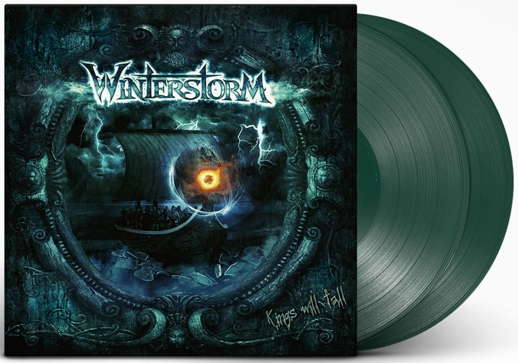 Disco in vinile Winterstorm - A Coming Storm (Gatefold) (Dark Green Coloured) (2 LP)
