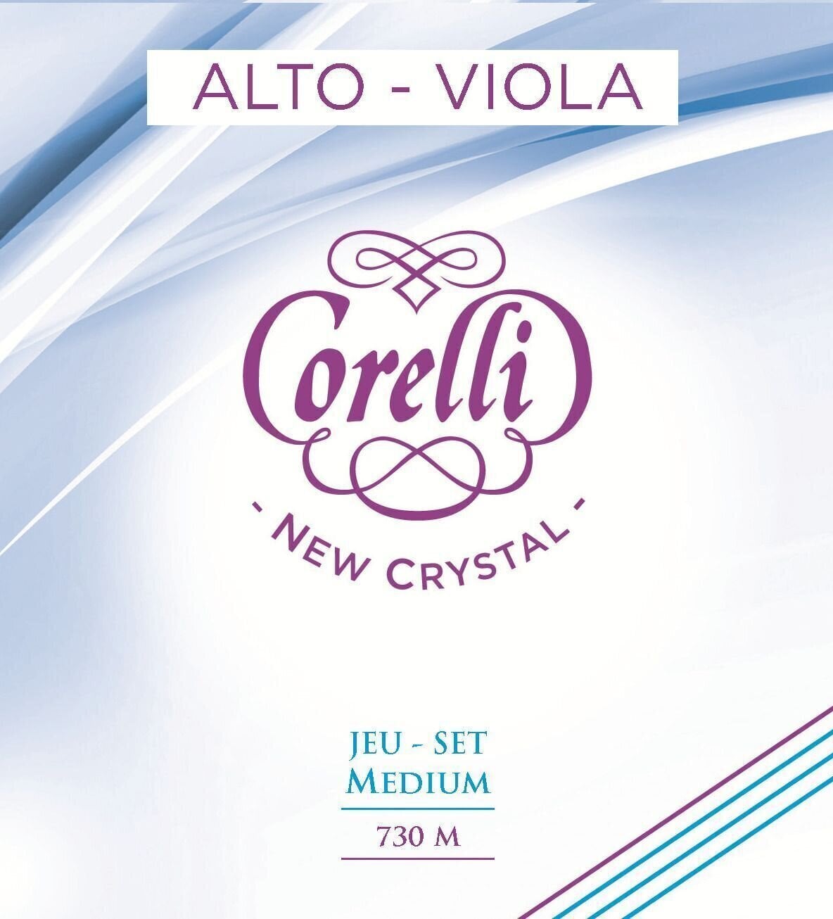 Struny pro violu Savarez Corelli New Crystal 730M Struny pro violu