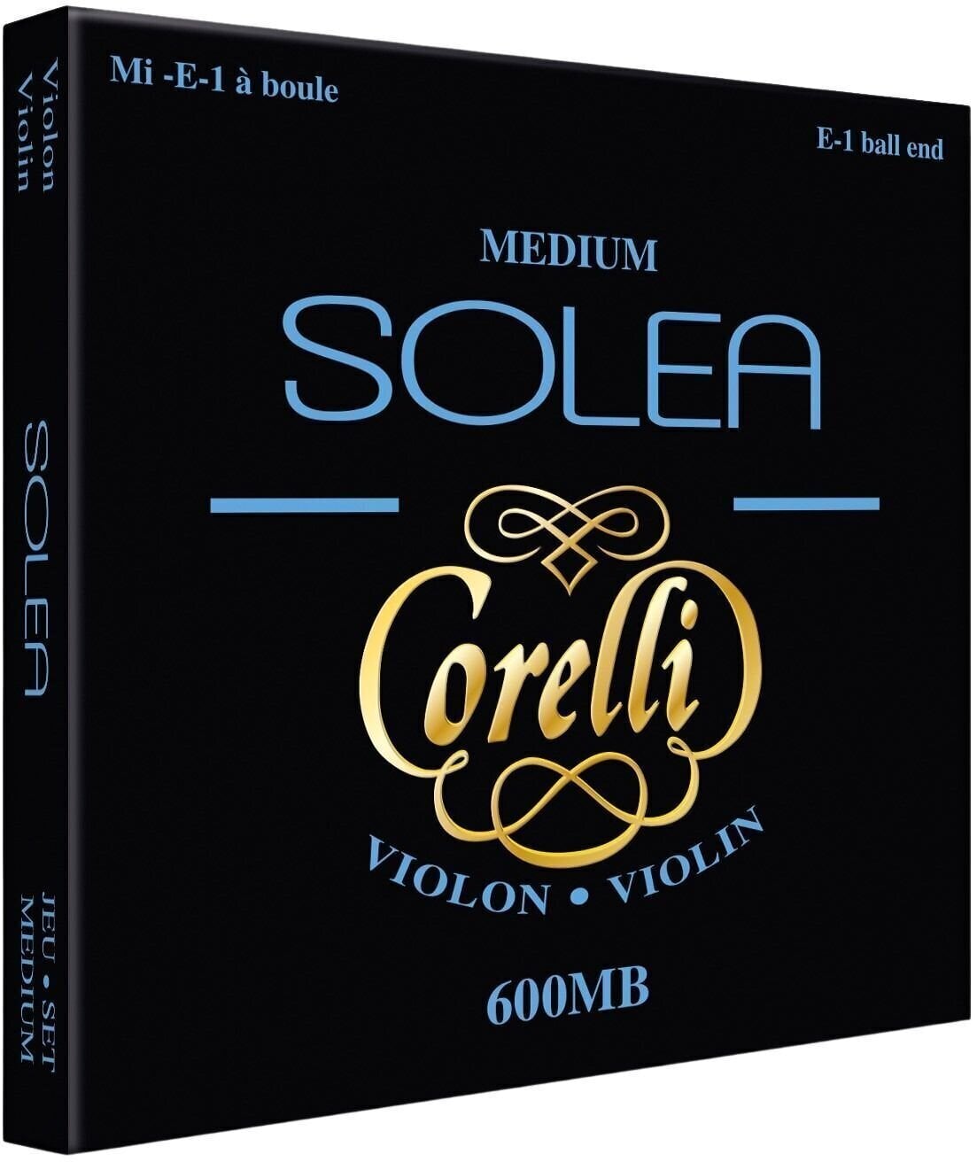 Corzi pentru vioară Savarez Corelli Solea 600MB Corzi pentru vioară