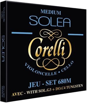 Struny pro violončelo Savarez Corelli Solea 680M Struny pro violončelo - 1