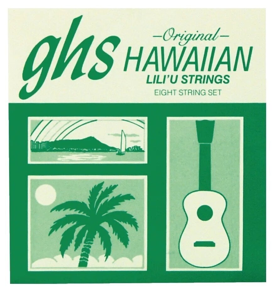 Corzi pentru ukulele bas GHS Lili'u Hawaiian H-L8 Corzi pentru ukulele bas