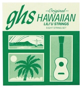 Corzi pentru ukulele bas GHS Lili'u Hawaiian H-L8 Corzi pentru ukulele bas - 1