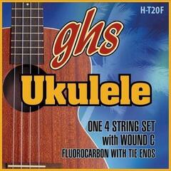 Žice za tenor ukulele GHS Ukulele Fluorocarbon Tie Ends H-T20F Žice za tenor ukulele