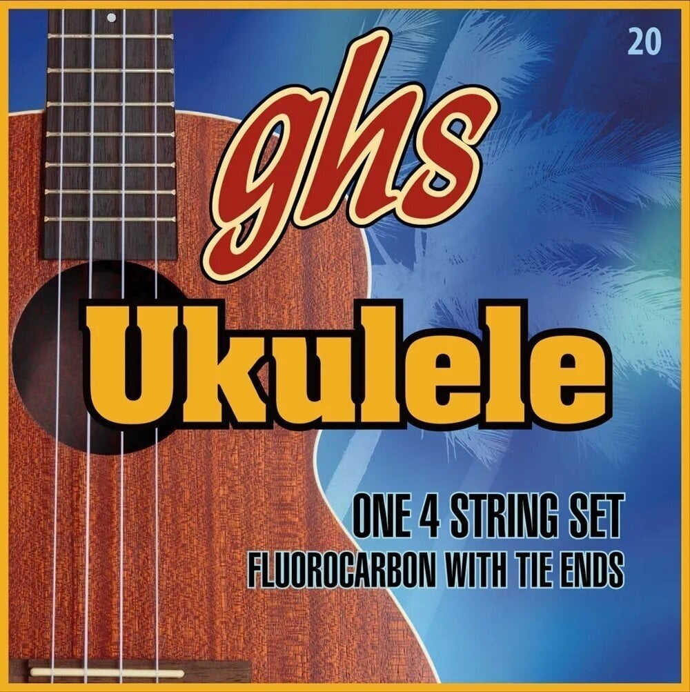 Stygos bosinei ukulelei GHS Ukulele Fluorocarbon Tie Ends Stygos bosinei ukulelei