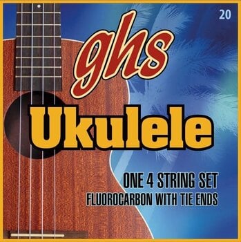 Stygos bosinei ukulelei GHS Ukulele Fluorocarbon Tie Ends Stygos bosinei ukulelei - 1