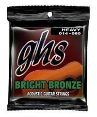 Saiten für Akustikgitarre GHS Bright Bronze BB50H Saiten für Akustikgitarre