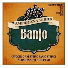 Banjo Saiten GHS Americana Series PF190 Banjo Saiten