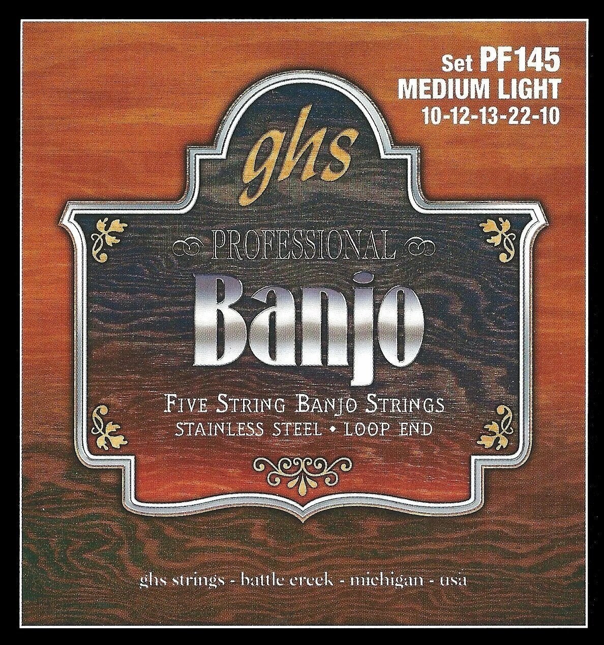 Banjo Saiten GHS Professional PF145 Banjo Saiten