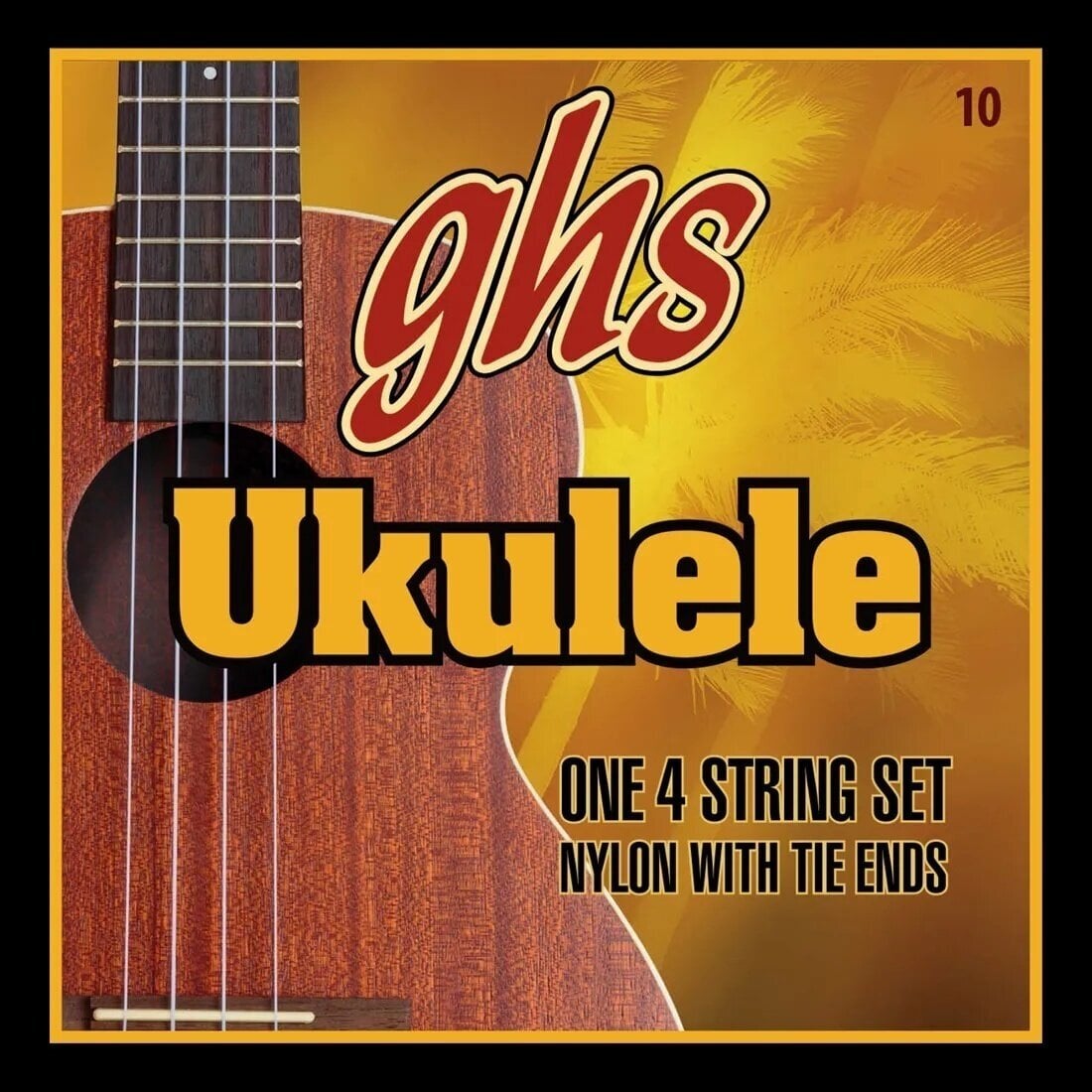 Corzi pentru ukulele bas GHS Ukulele Nylon Tie-Ends Corzi pentru ukulele bas