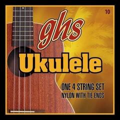 Corzi pentru ukulele bas GHS Ukulele Nylon Tie-Ends Corzi pentru ukulele bas