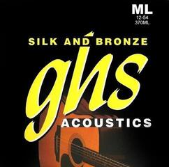 Žice za akustičnu gitaru GHS Silk and Bronze 370ML Žice za akustičnu gitaru