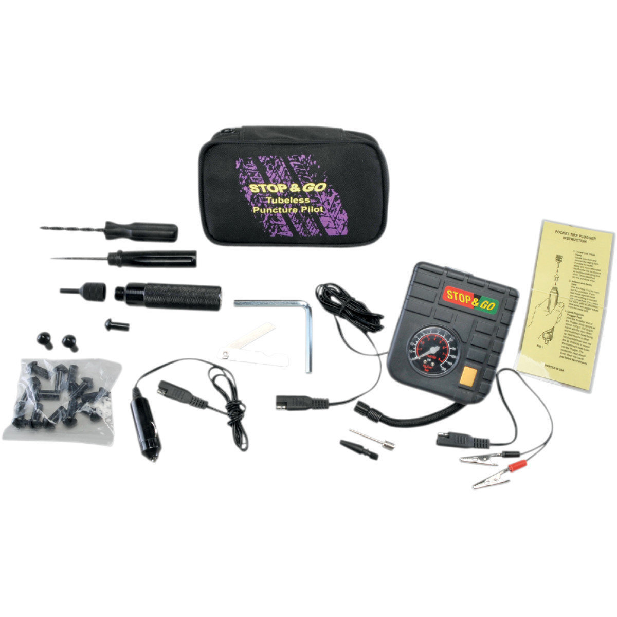 Stop and Go International Tire Repair Kit Tubeless ...