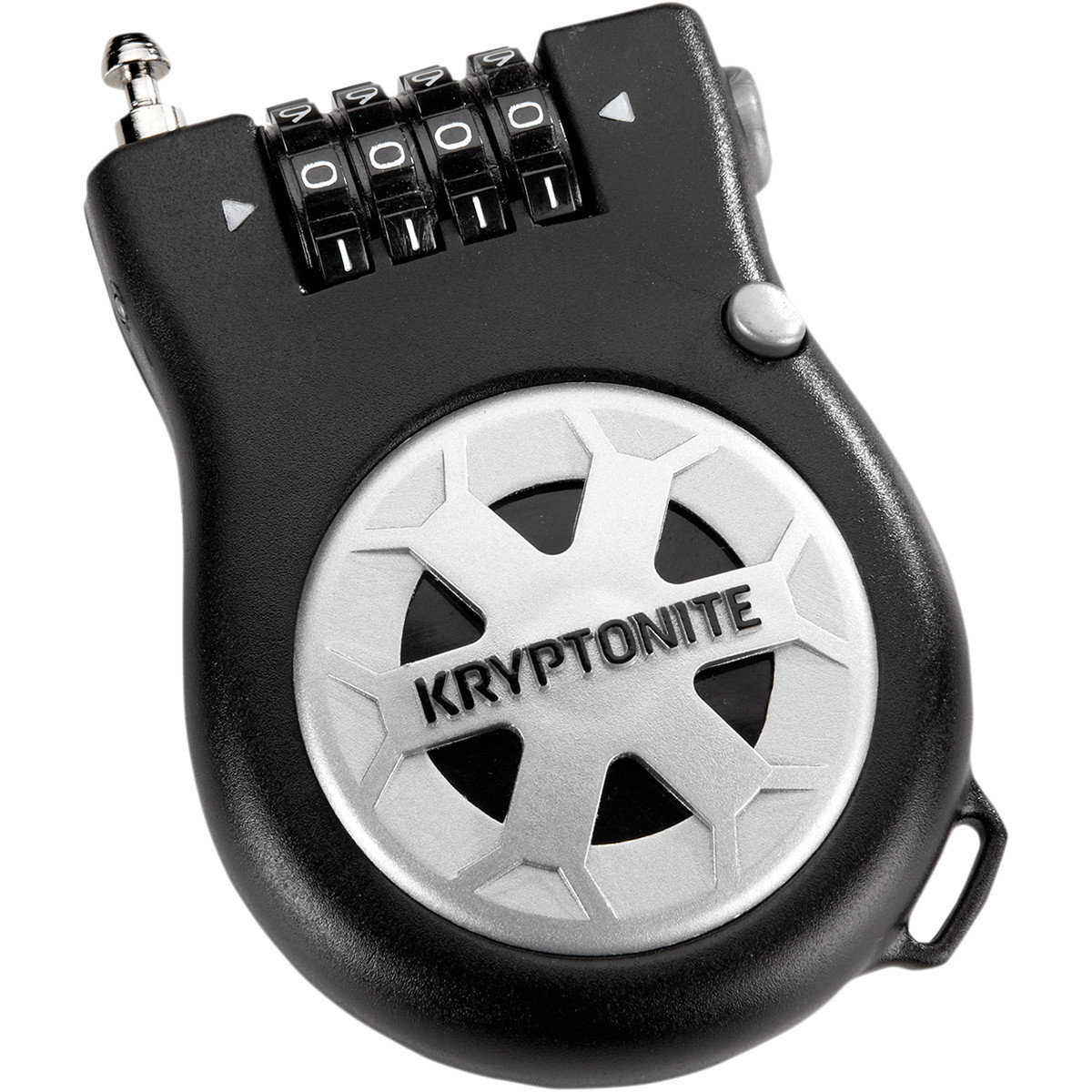 Moto serratura Kryptonite R2 Retractable Cable Lock Black Moto serratura